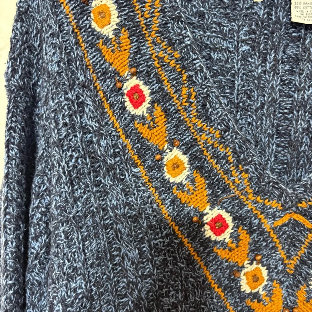 Vintage Melbourne Country Clothing Company V-neck sweater. - Picture 3 of 6